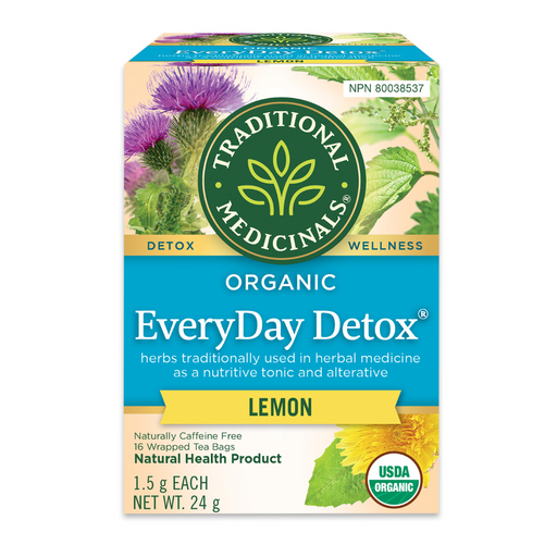 Traditional Medicinals Tea Organic Everyday Detox Lemon