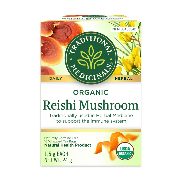 Traditional Medicinals Tea Organic Reishi Mushroom