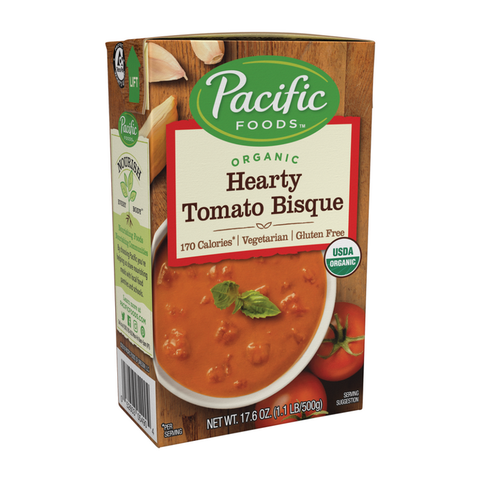 Pacific Foods Hearty Tomato Bisque Soup 472ml
