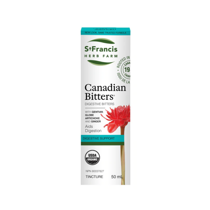 St Francis Herbs Canadian Bitters 50ml — Natural Food Pantry Online ...
