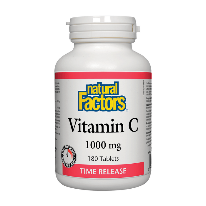 Natural Factors Vitamin C Time Release 1000mg 180tabs