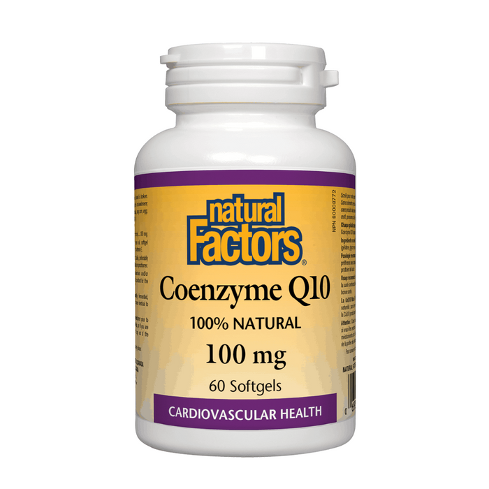 Natural Factors CoQ10 100mg 60sg