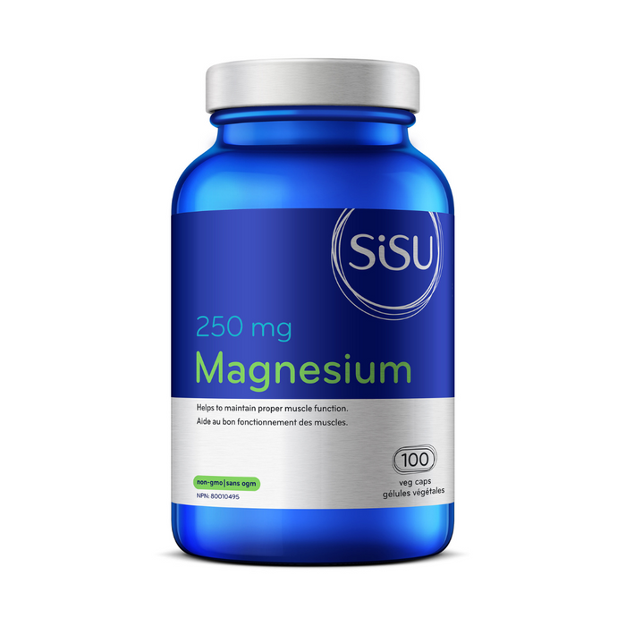 Sisu Magnesium 250mg 100vcaps