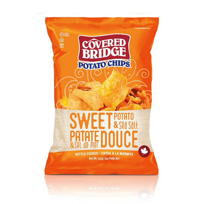 Covered Bridge Chips Sweet Potato & Sea Salt