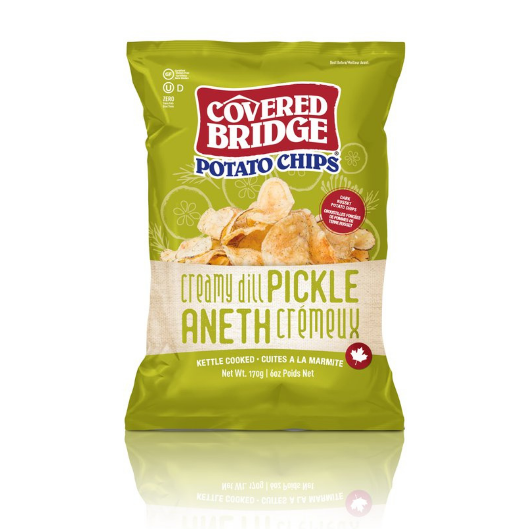 Bridge Chip Covered Bridge Chips Creamy Dill 170g — Natural Food Pantry Online Store