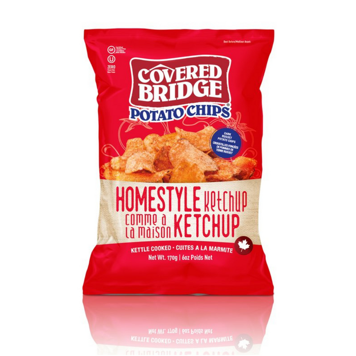 Covered Bridge Chips Homestyle Ketchup 170 g