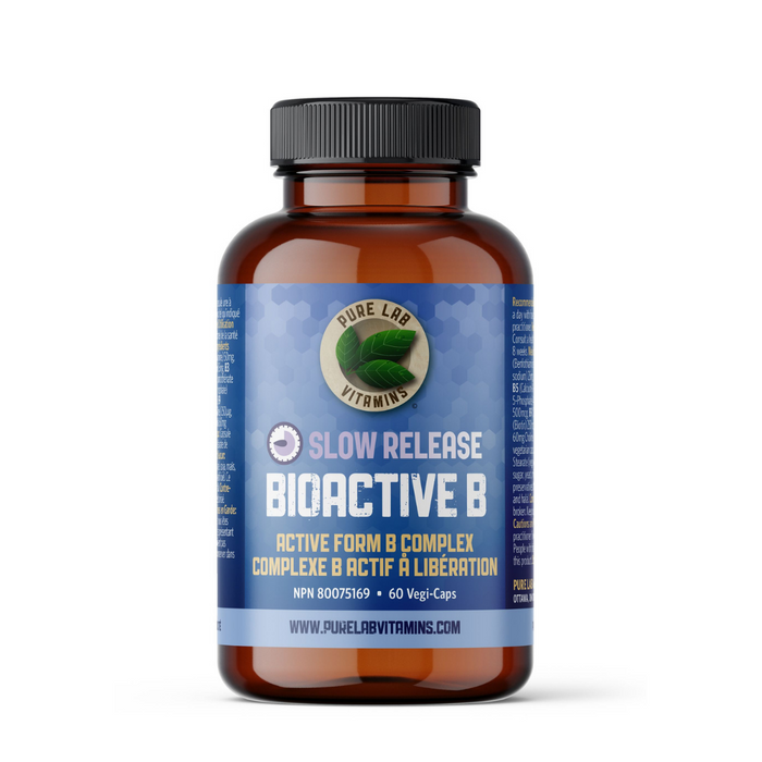 Pure Lab Bioactive B Slow Release 60vcaps