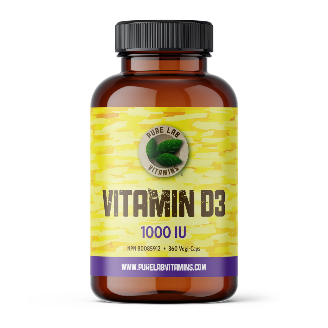 Pure Lab Vitamin D3 1000IU 360 vcaps