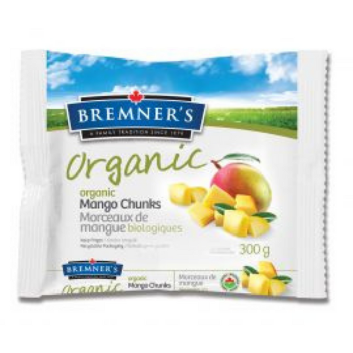 Bremner's Frozen Organic Mango Chunks 300g