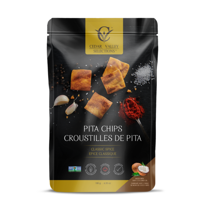 Cedar Valley Pita Chips Classic Spice 180g