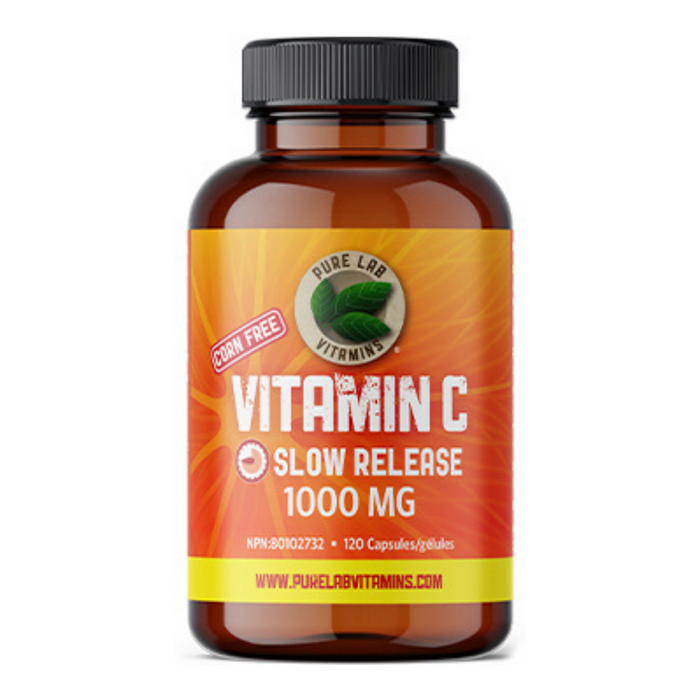Pure Lab Vitamin C Slow Release 1000mg 120 vcaps