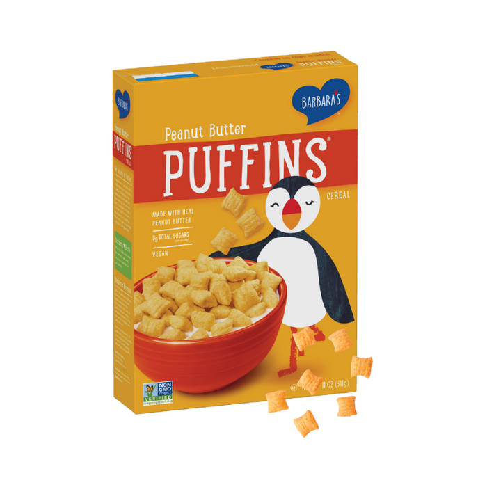 Barbara's Puffins Peanut Butter Cereal