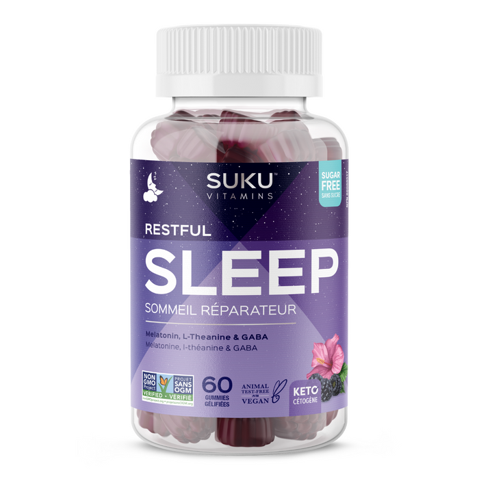 Suku Vitamins Gummies Restful Sleep 60 chewable jellies