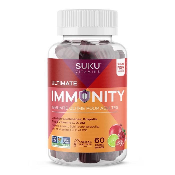 Suku Vitamins Gummies Ultimate Immunity 60 chewable jellies