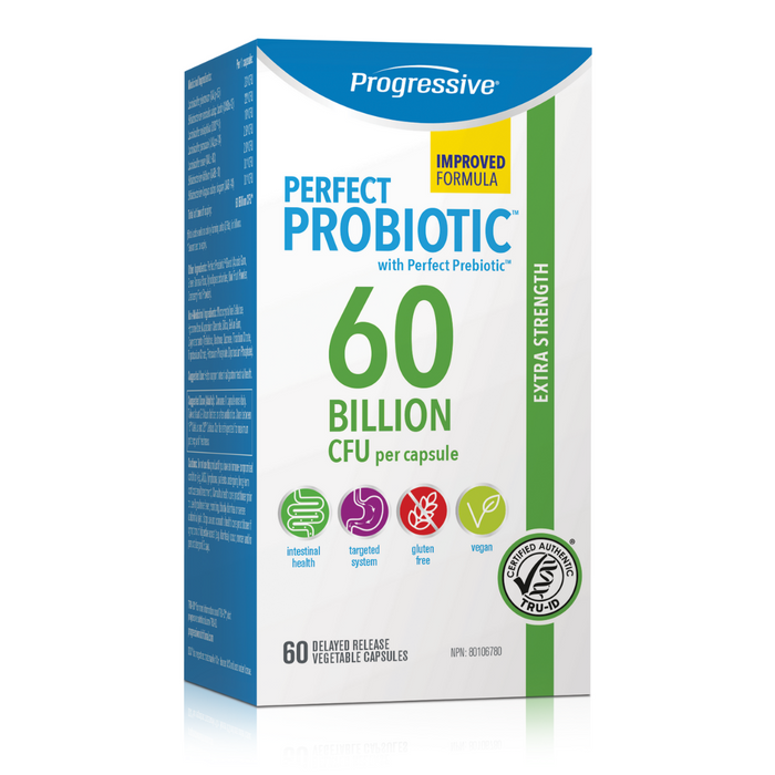Progressive Perfect Probiotic 60 Billion Extra Strength 60 caps