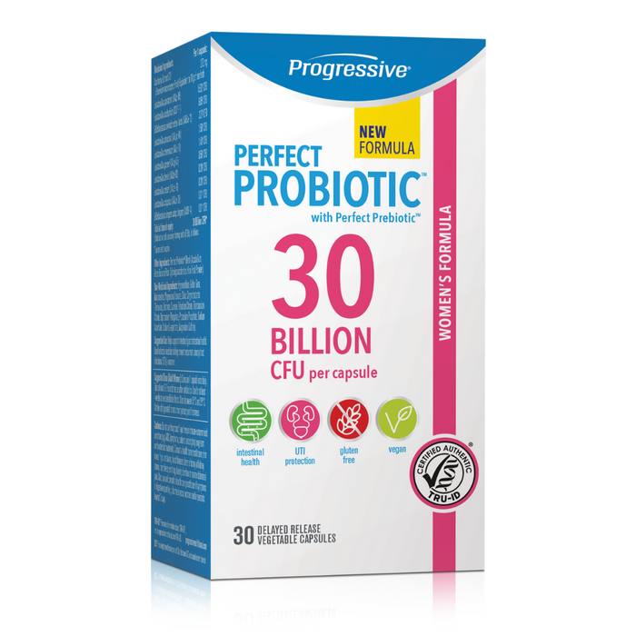 Progressive Perfect Probiotic Women's Formula 30 Billion 30caps