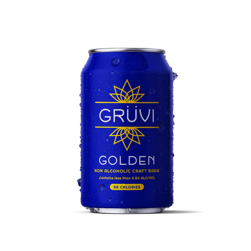 Gruvi Non-Alcoholic Golden Lager 6 pack