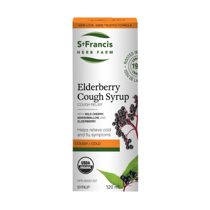 St Francis Elderberry Cough Syrup 120ml