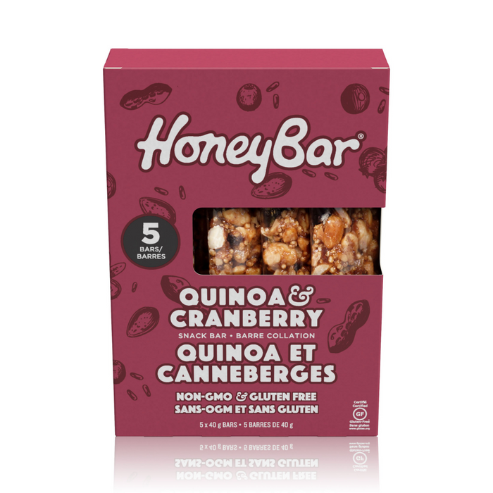 Honeybar Quinoa & Berry 5 bars