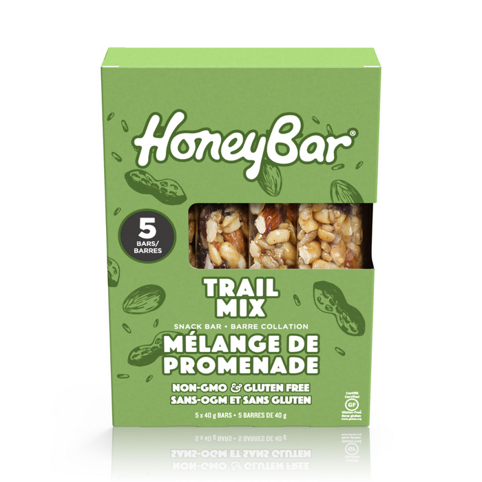 Honeybar Trail Mix 5 bars