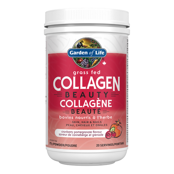 Garden of Life Collagen Grass-Fed Beauty Cranberry Pomegranate