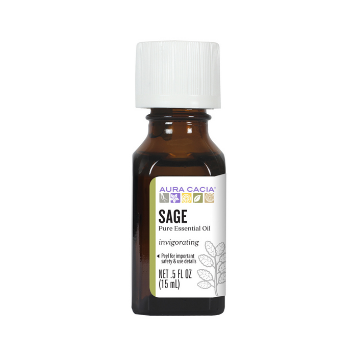 Aura Cacia 100% Pure Essential Oil Sage 15 ml