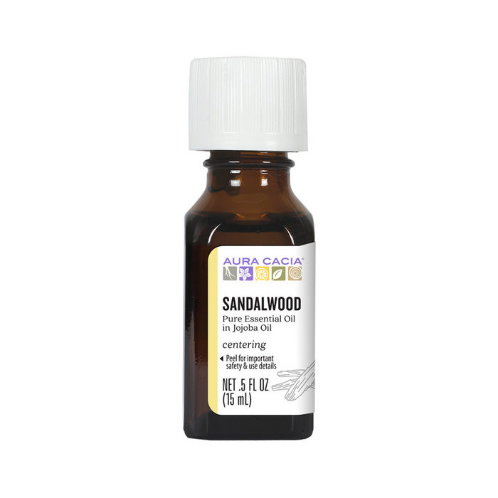 Aura Cacia Precious Oil Sandalwood in Jojoba 15ml