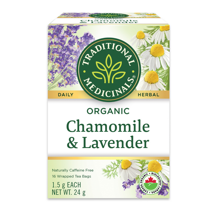 Traditional Medicinals Tea Chamomile with Lavender