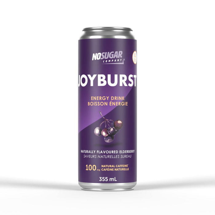 No Sugar Company Joyburst Energy Drink Elderberry 355ml