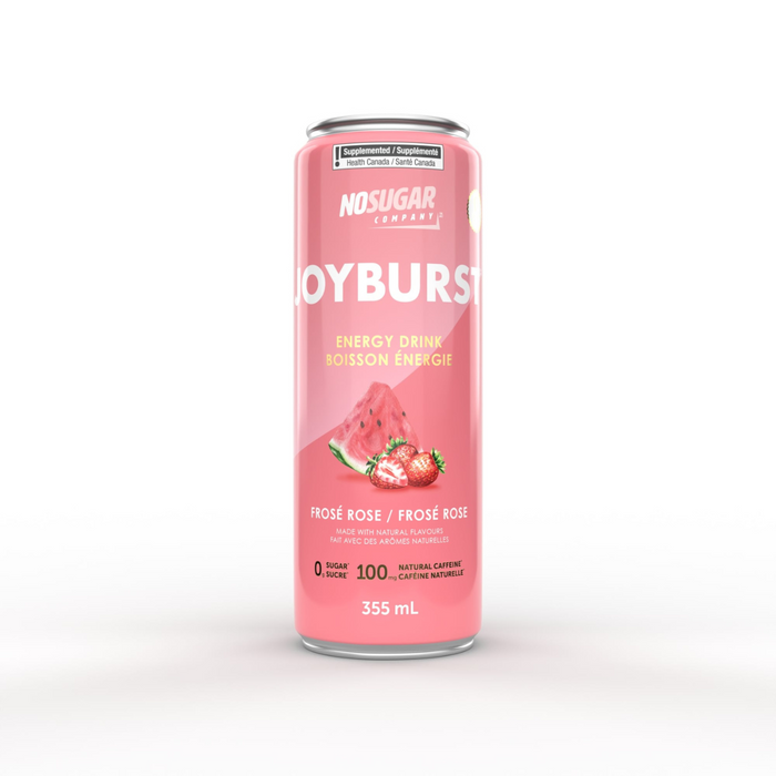No Sugar Company Joyburst Energy Drink Frose Rose 355ml