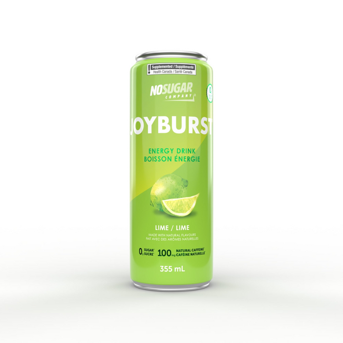 No Sugar Company Joyburst Energy Drink Lime 355ml