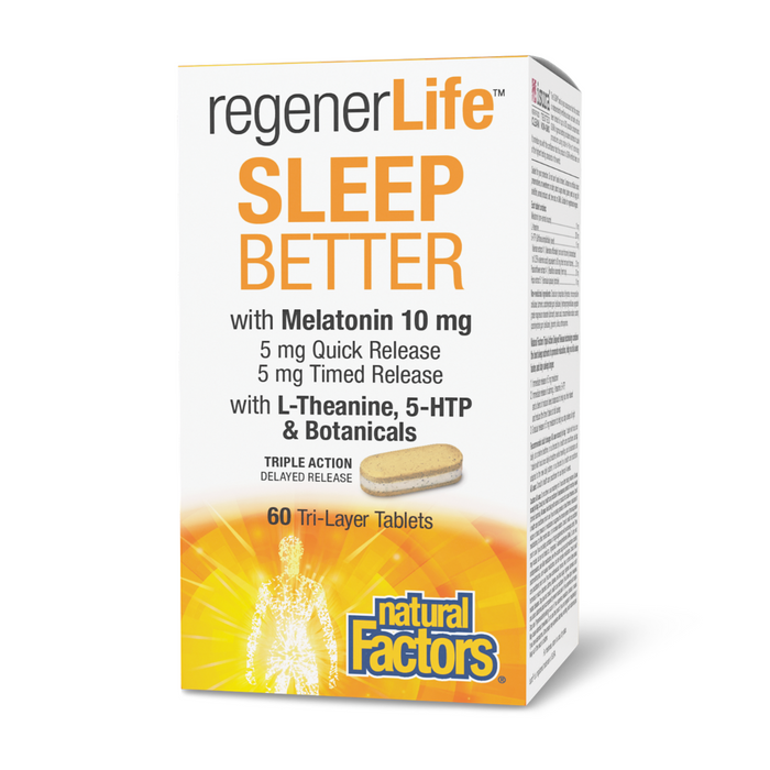 Natural Factors Regenerlife Sleep Better 60 tabs
