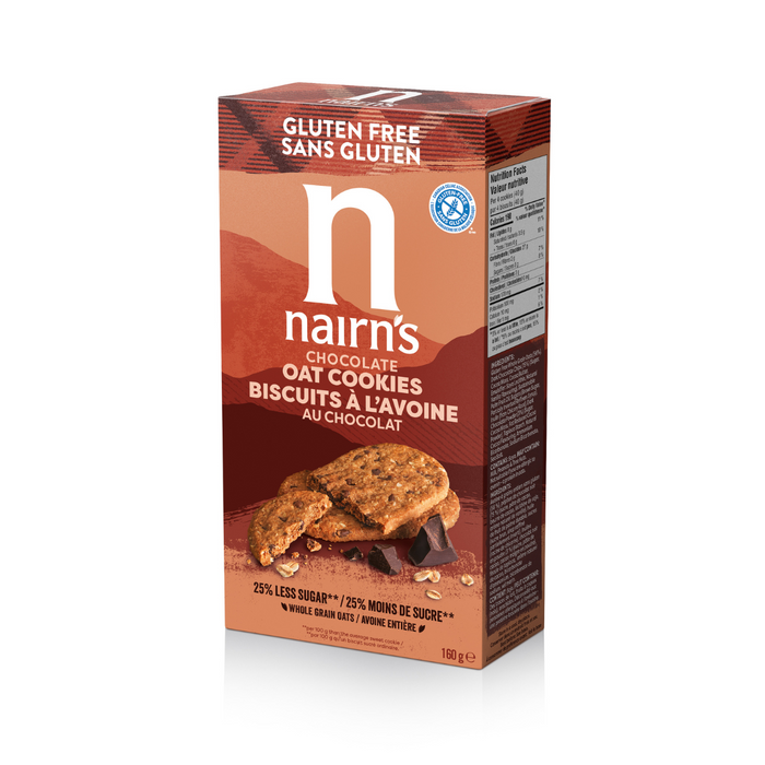 Nairn's Gluten Free Cookies Oat and Chocolate Chip