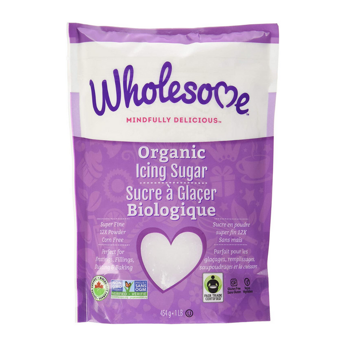 Wholesome Sweeteners Organic Icing Sugar 454g
