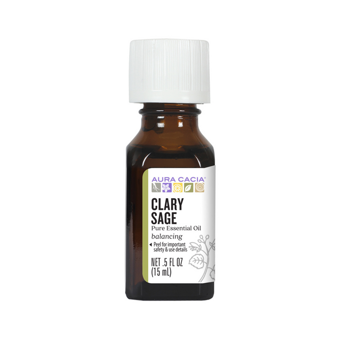 Aura Cacia 100% Pure Essential Oil Clary Sage 15 ml