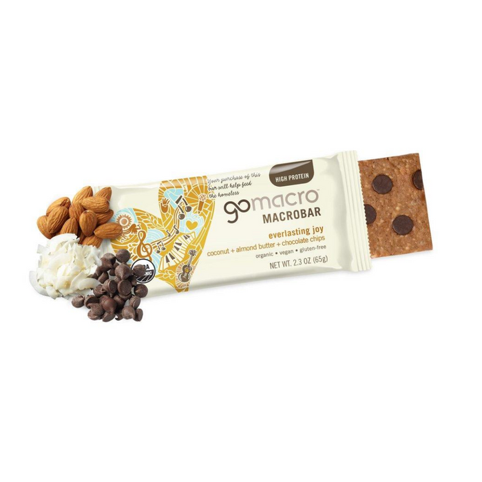 Go Macro Coconut Almond Butter Chocolate Chip 65g