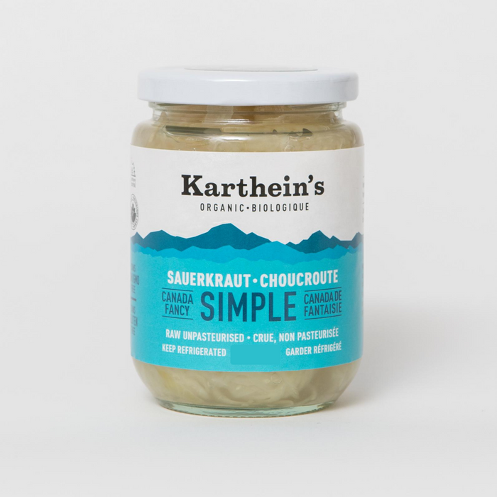 Karthein's Organic Simple Sauerkraut 750ml