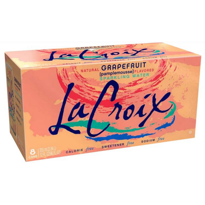 LaCroix Sparkling Water Grapefruit 8 Pack