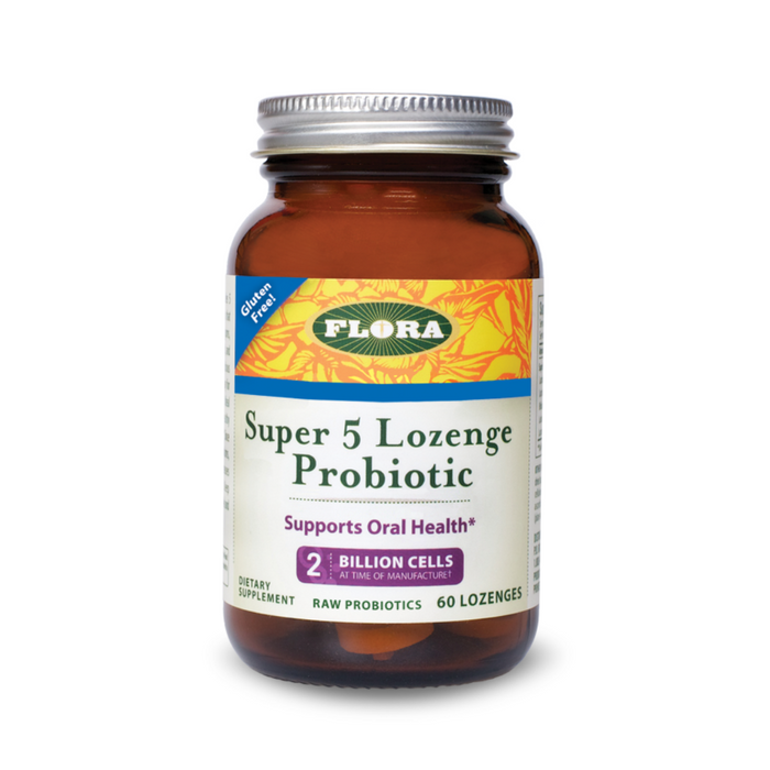 Flora Super 5 Lozenge Probiotic 60's