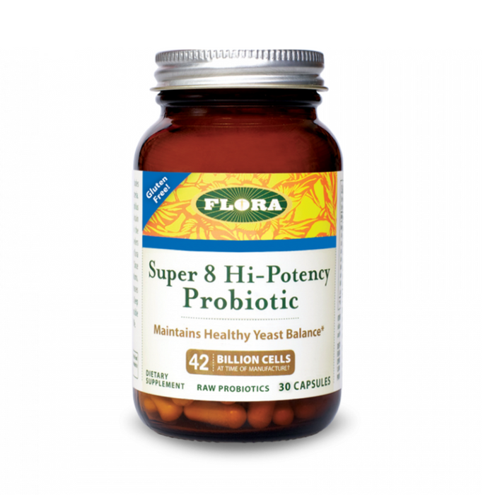 Flora Super 8 Hi-Potency Probiotic 30's