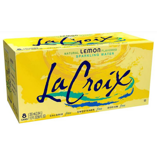 LaCroix Sparkling Water Lemon 8 Pack