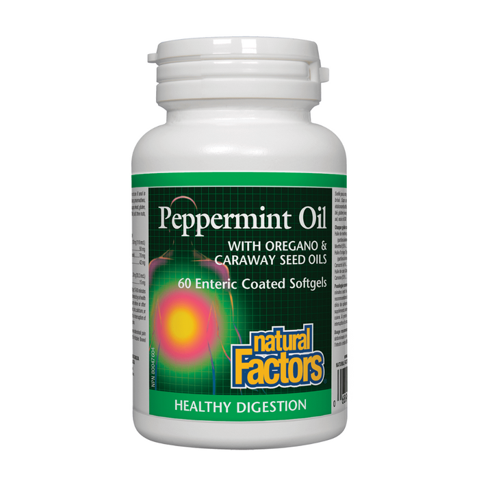 Natural Factors Peppermint Oil 60sg