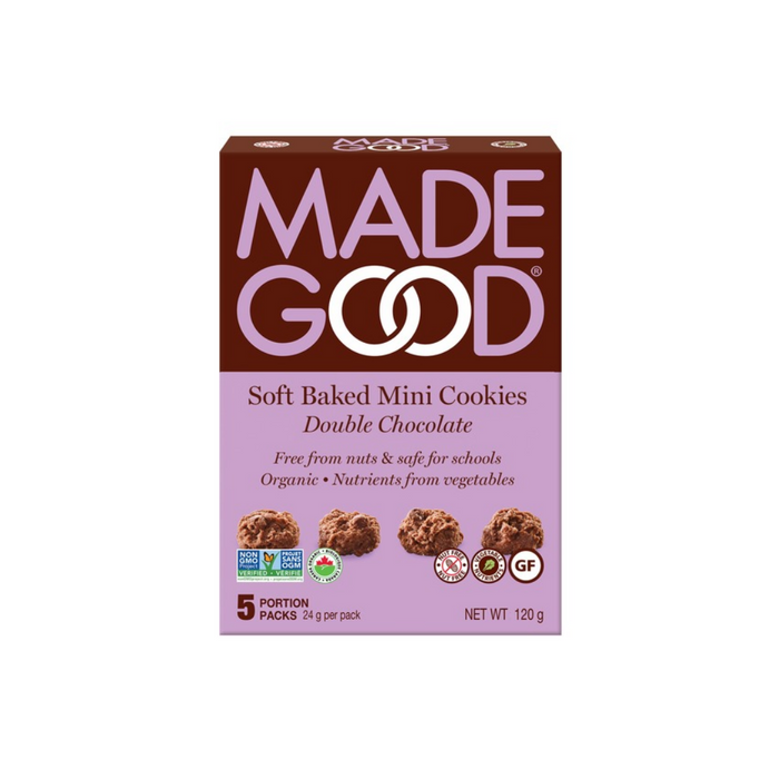 Made Good Soft Baked Cookies Double Chocolate 5pk