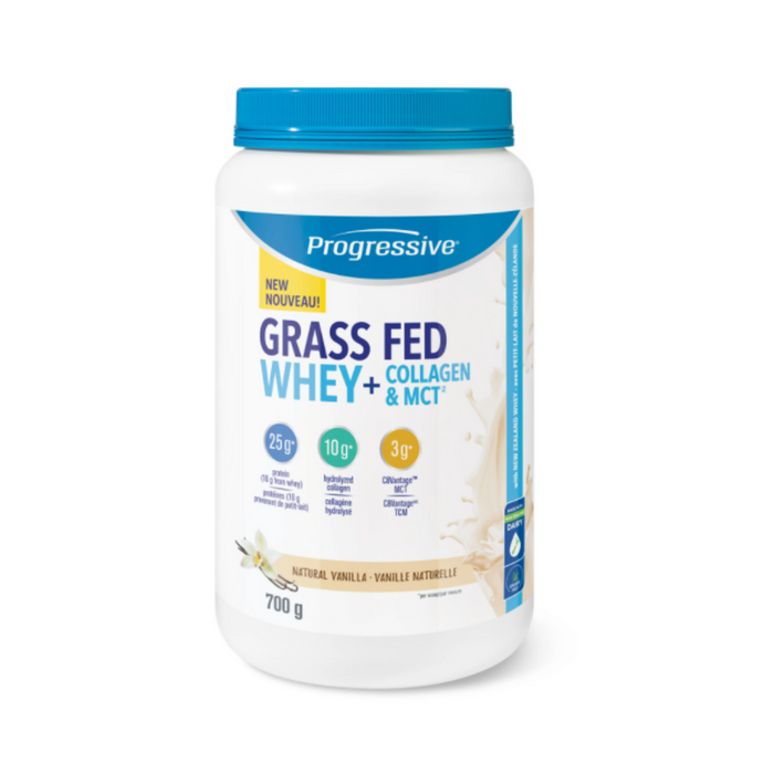 Progressive Grass Fed Whey + Collagen & MCT