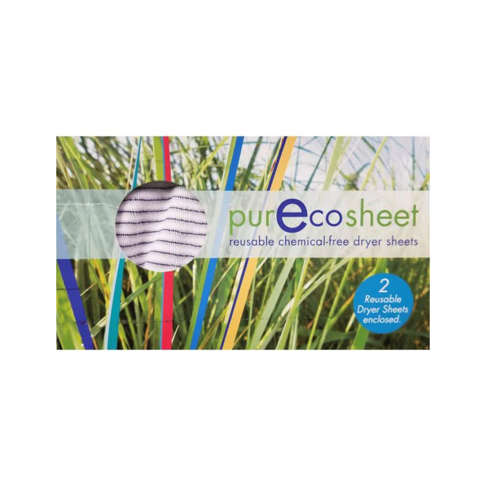 PurEcoSheet Reusable Dryer Sheets 2pk