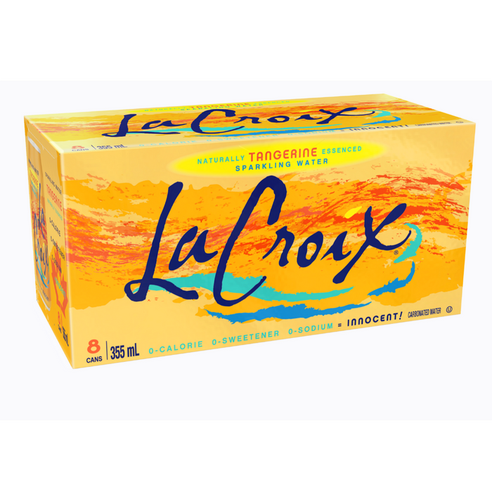 LaCroix Sparkling Water Tangerine 8 Pack