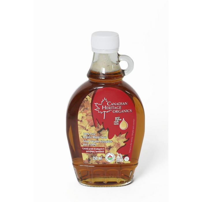 Canadian Heritage Maple Syrup Medium Grade A Amber 250ml