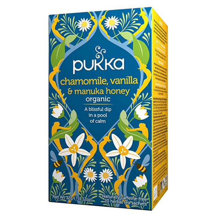 Pukka Tea Chamomile Vanilla Honey Organic