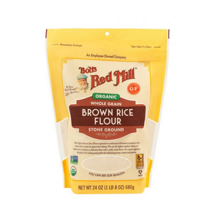 Bob's Red Mill G/F Organic Brown Rice Flour 680g