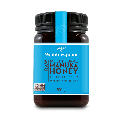 Wedderspoon Raw Premium Manuka Honey KFactor 12+ 500g